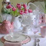 Machine Embroidery and Easter Table Setting