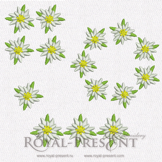 Machine Embroidery Designs Edelweiss