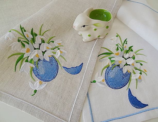 Machine Embroidery Design Easter bouquet| Royal Present Embroidery