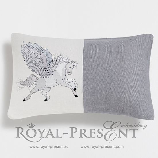 Machine Embroidery Design Pegasus