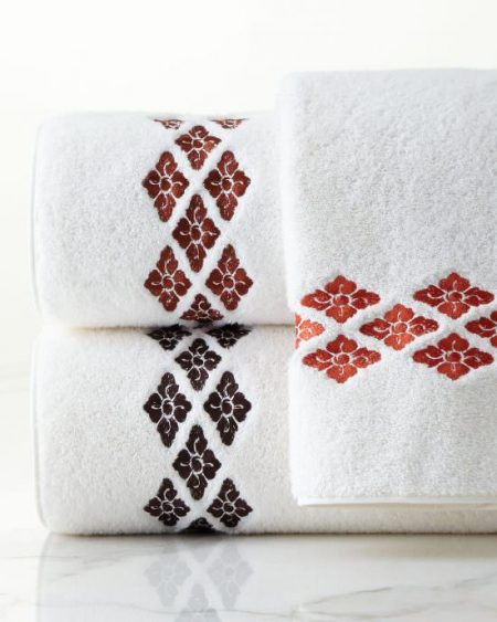 Machine Embroidery Design Border Towel