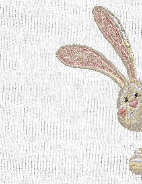 Machine Embroidery Design Rabbit
