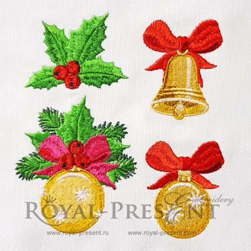 Merry Christmas Machine Embroidery Designs