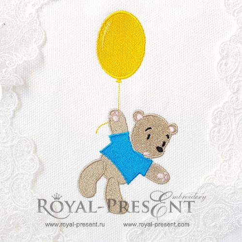 Free Machine Embroidery Design Winnie the Pooh