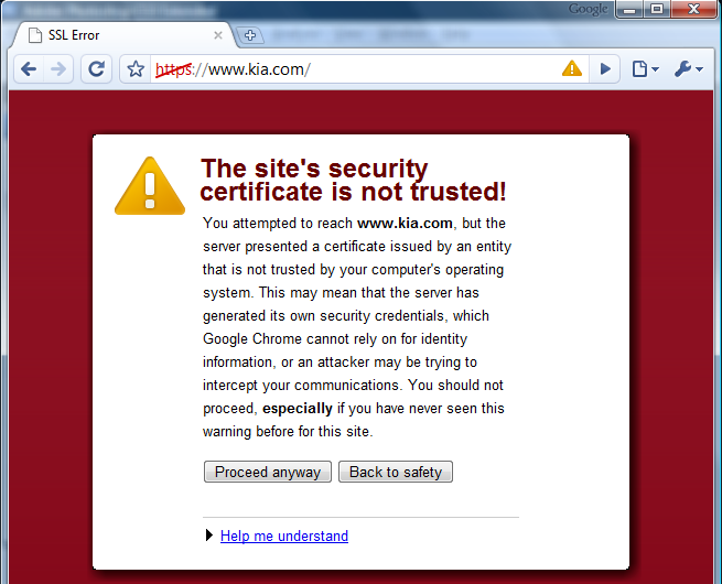 How to know that a website is protected with a credible SSL certificate