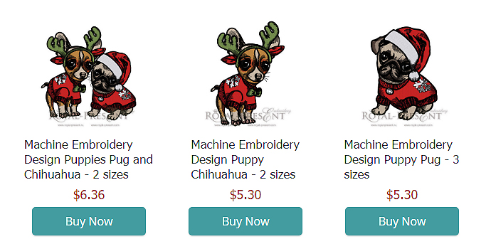 Chinese Zodiac Dog Machine Embroidery Designs