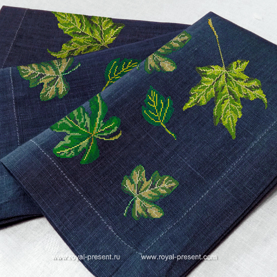 Foliage Cross-stitch Machine Embroidery Designs