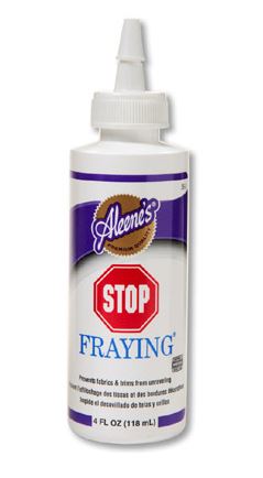 Stop Frying fabrics glue from Aleene`s