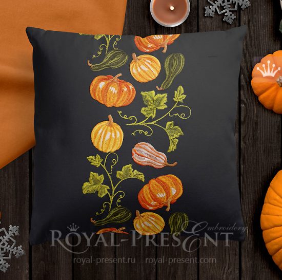 Pumpkins Machine Embroidery Designs set