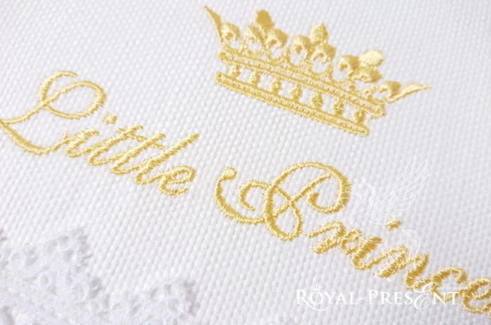 Little Princess Inscription Machine Embroidery Design