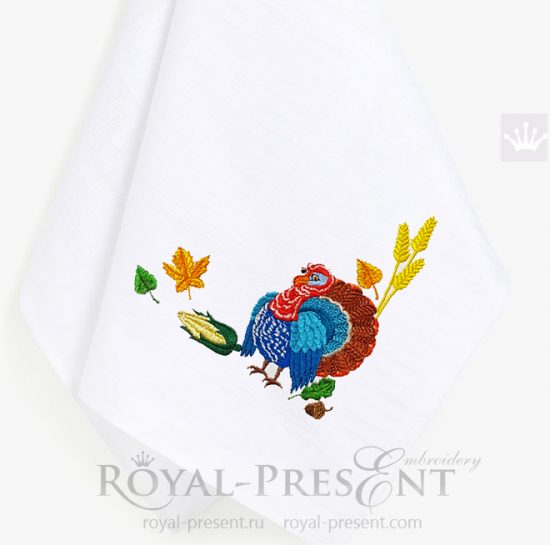 Happy Thanksgiving Machine Embroidery Designs Pack