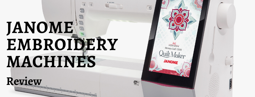 Janome Memory Craft 350E Embroidery Machine