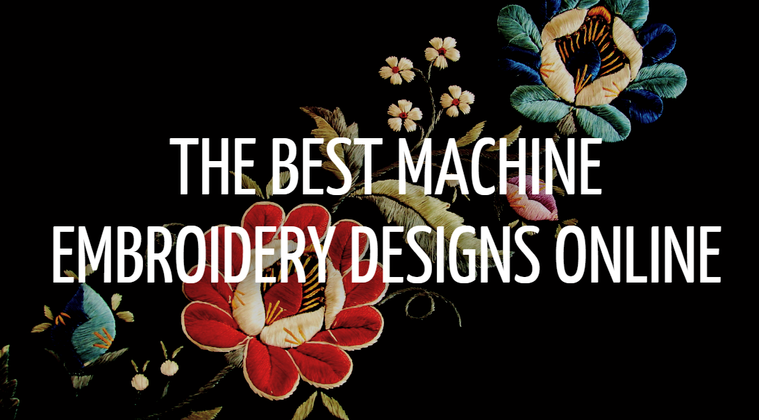 The best machine embroidery designs online