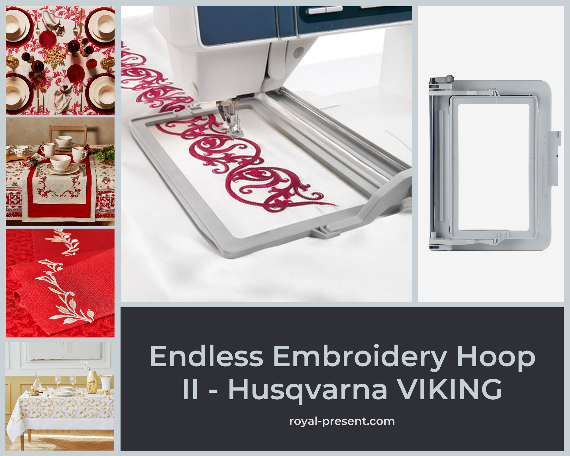 The Endless Embroidery Hoop: Your Gateway to Breathtaking Border Embroidery