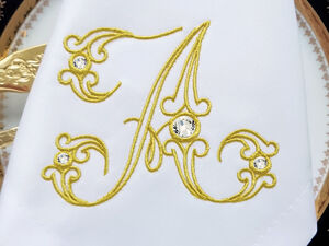Fonts, Alphabets, Monograms machine embroidery designs - Royal Present ...