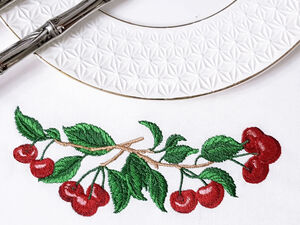Berries machine embroidery designs