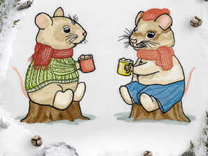 Winter machine embroidery designs