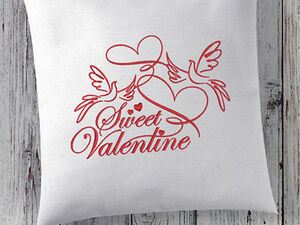 Valentine's Day Machine embroidery Designs with inscriptions
