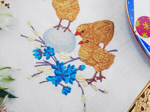 Easter animals and birds machine embroidery designs