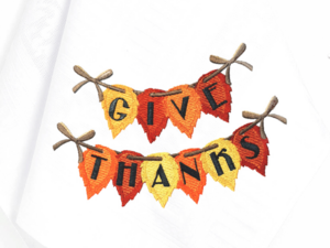Autumn-themed Inscription Machine Embroidery Designs